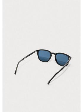 代购Hugo Boss男士太阳镜防紫外线遮光清晰视野抗强光黑色方形