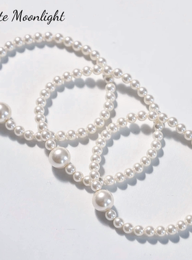 5mm+10mm正圆珠手链-掌上明珠