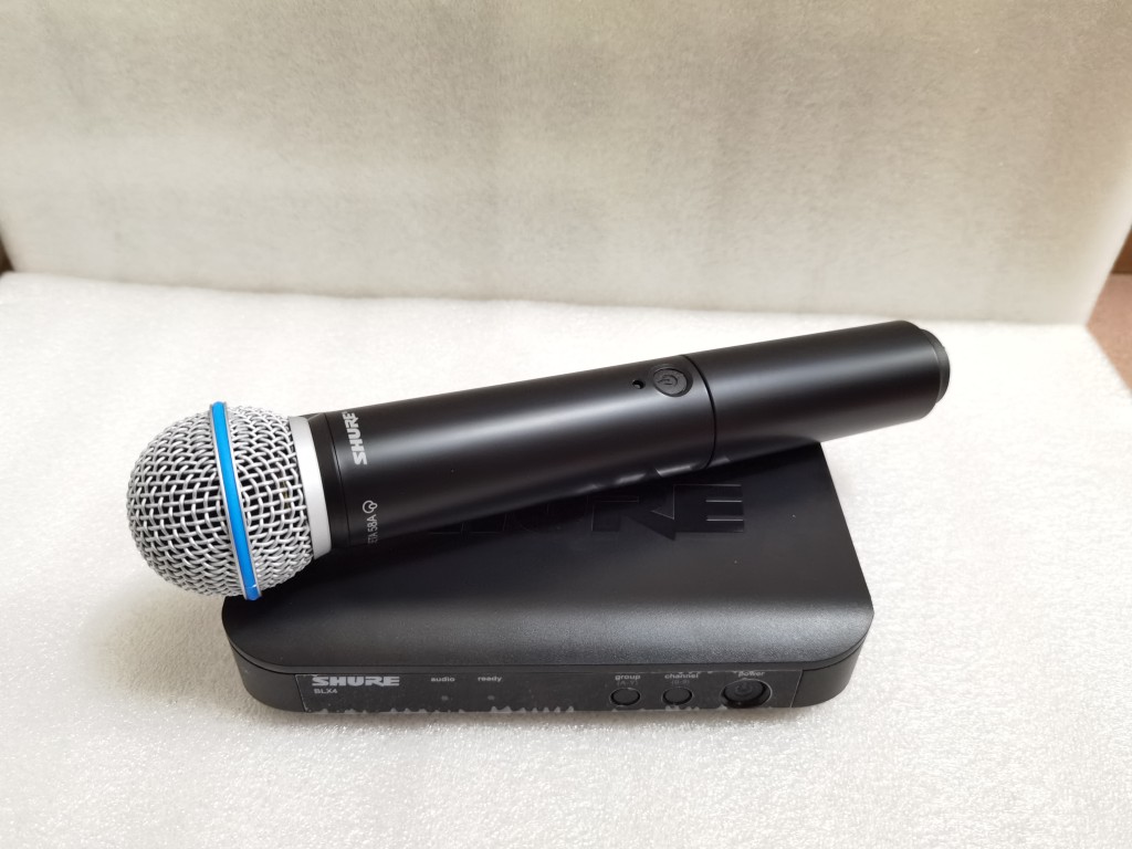 Shure/舒尔 BLX24/PG58一拖一无线麦克风户外直播K歌舞台现场演出-图1