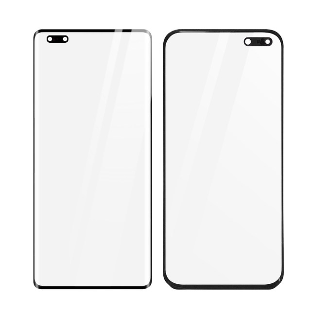 Shanlu brand curved screen cover with OCA glue Honor 100/Honor 100pro external screen glass cover