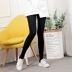 2019 mới quần legging cạp cao cạp cao quần dài quần nữ cỡ lớn modal bước chân quần thon chân quần thể dục - Quần tây thường quần áo cho người gầy nữ Quần tây thường