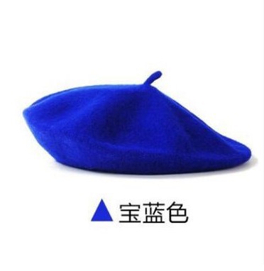 Men Women Unisex Breathable Pure Wool Beret Hats Caps Specia - 图2