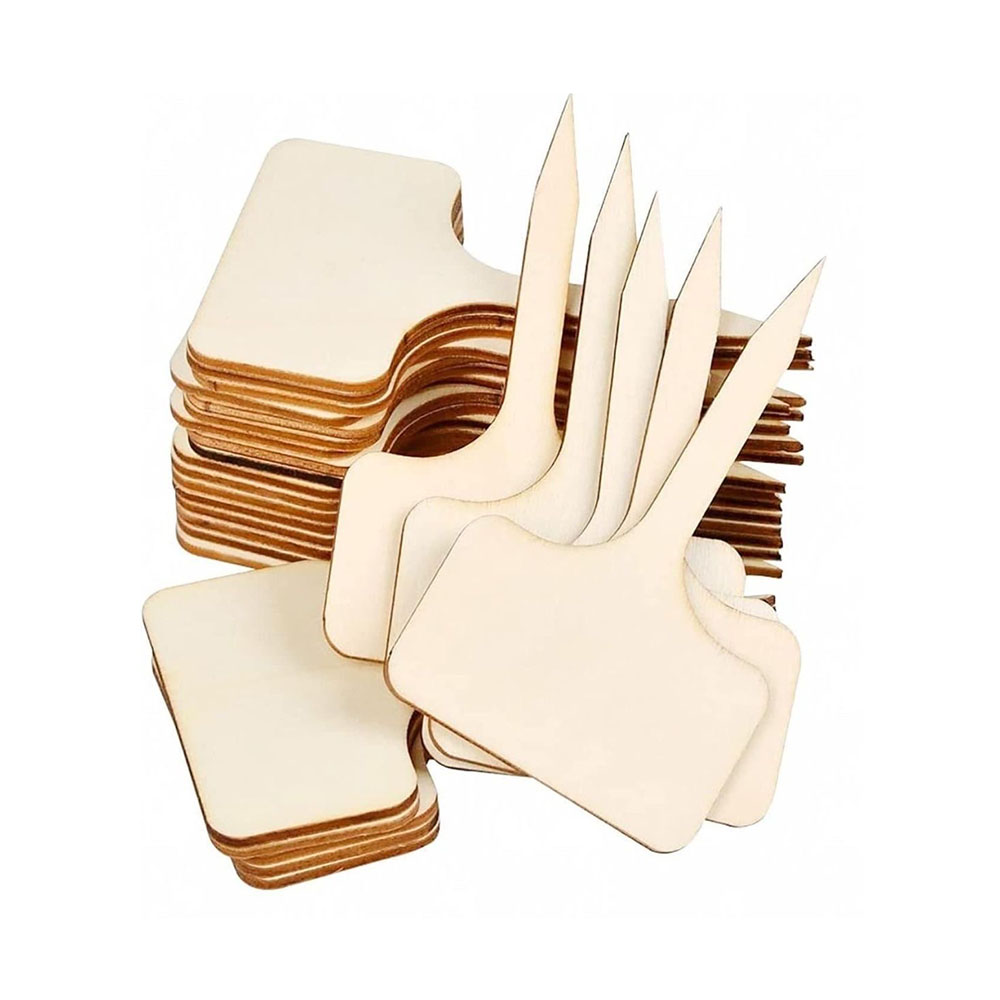 木制插牌花园多肉园艺植物花卉指示牌景观标识签多造型标签插花牌 - 图3