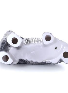 桌面装饰品工艺品仿真小狗陶瓷