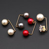 Pin button pearl anti-shine and versatile