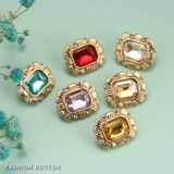 Кнопки рубашки маленькие благовония женская рубашка высокая -одежда для одежды декоративная пряжка для пряжки