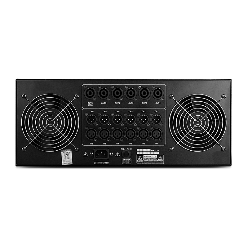 Fross amplifier Feisi PA5580 stage six channels