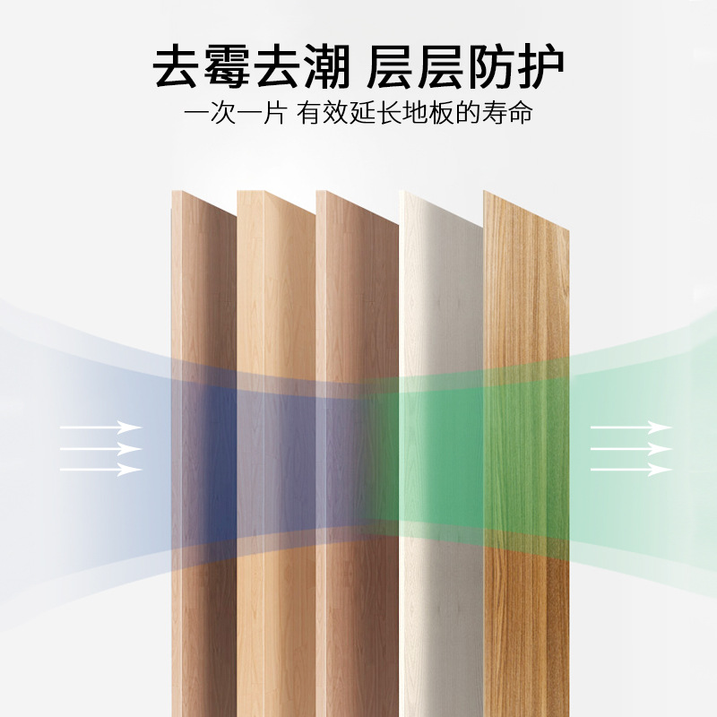 4袋 多效地板清洁片家用功能面瓷砖砖浴室清洗剂增亮拖地神器抑菌