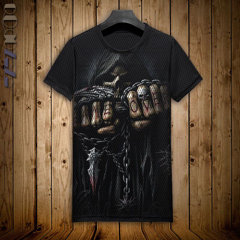 2020新品夏季短袖全印花圆领男t恤 qoqozozoT恤