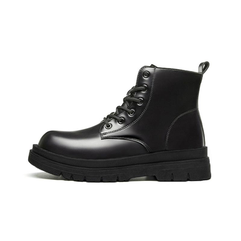回力马丁靴男款2025新款冬季黑色英伦风增高厚底中高帮靴子男鞋,淘宝优惠券,粉丝福利购,淘宝优惠卷