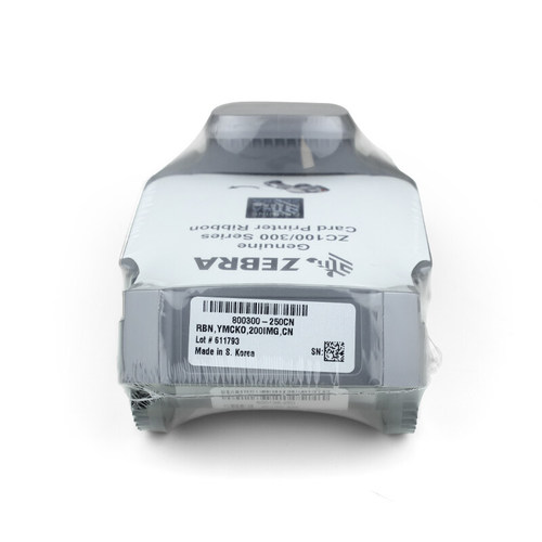 原装ZEBRA（斑马）ZC100证卡打印机彩色带800300-250CN ZC300色带 - 图3