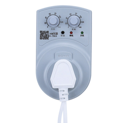 波茵冰箱知音冰箱伴侣电子796X温控器定时器延时保护器节能开关 - 图3