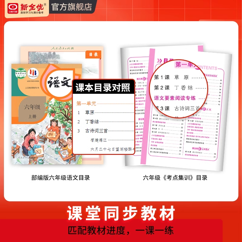 新全优课堂小学一二年级三四年级五六年级上册下册2025语文数学英语同步练习册上 人教北师冀教版考点集训与满分备考河北专用下