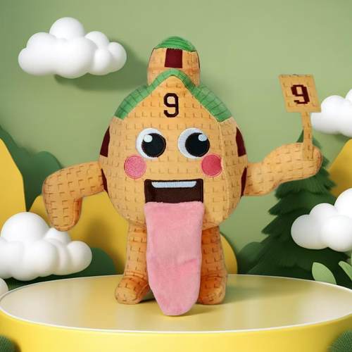 外国山海经的玩具高还原通通通毛绒玩具新角色9号房子67公仔玩偶 - 图0