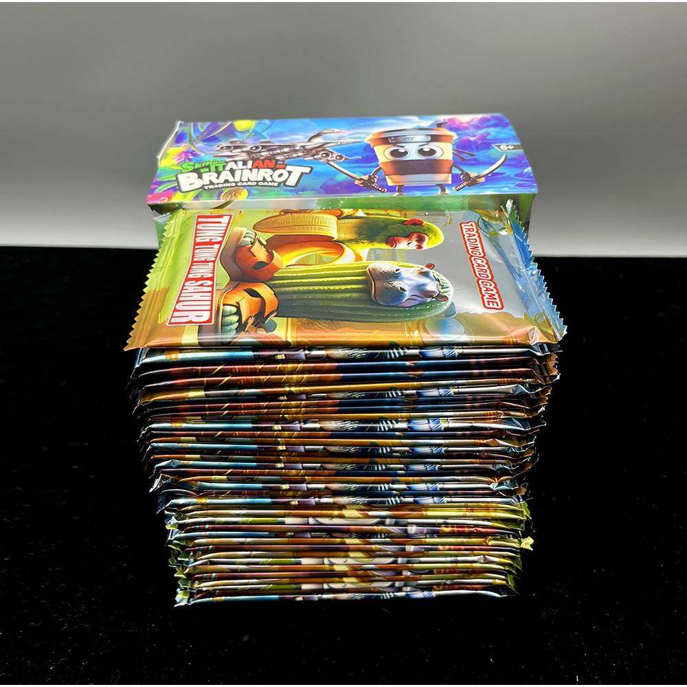 外国山海经稀有卡牌整盒儿童收藏全套卡片抽象木棍人tungtung卡包,淘宝优惠券,粉丝福利购,淘宝优惠卷