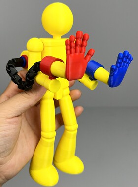 poppy playtime5终极boss原型体1006人形寄生链条新玩家模型Figur