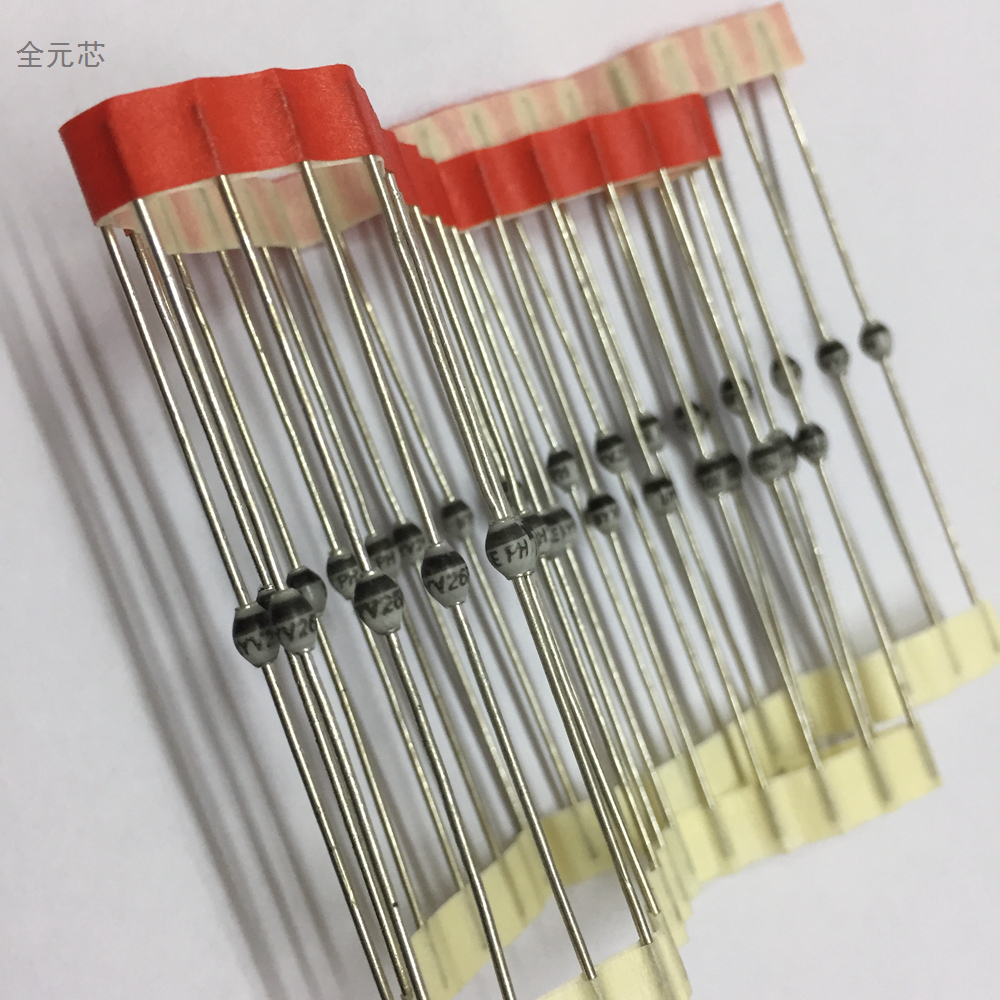 BYV26E 二极管 玻璃钝化二极管 1000V1A 封装SOD-57 陶瓷玻璃状 - 图1