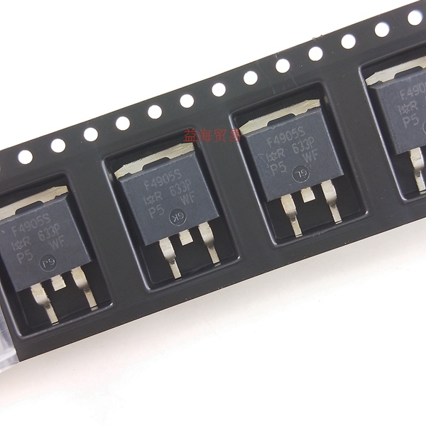 全新原装进口IRF4905S 丝印F4905S 贴片MOS场效应管 P沟道 80A55V - 图2