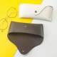 Three-color series of high-value anti-compression leather glasses box