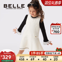 Hundreds Of Children Dress Girl Sleeveless Vest Dress Fall New Little Girl Princess Dresses Children Little Scents With Dress Surges