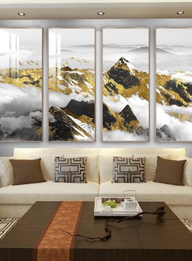 轻奢风沙发背景墙客厅装饰画新品