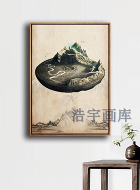 镇宅风水周易罗盘书房卧室八卦图
