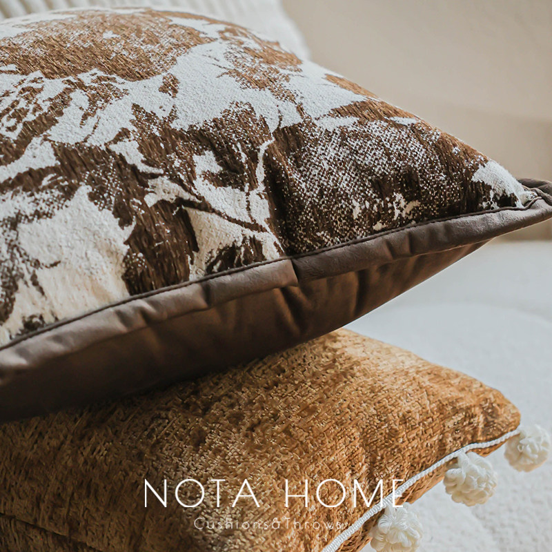 中古风抱枕样板间软包装饰新家沙发靠枕酒店方枕超软车用枕头含芯,淘宝优惠券,粉丝福利购,淘宝优惠卷