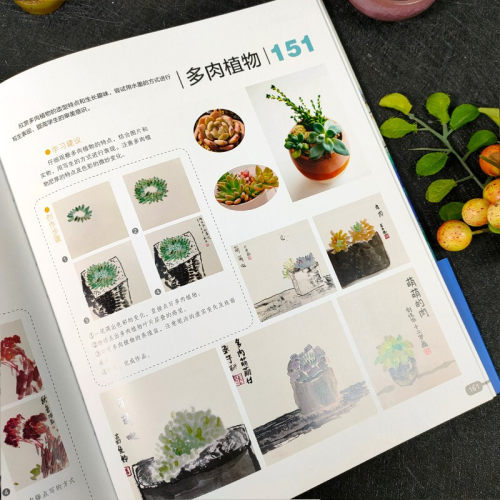 少儿水墨教学200课 儿童水墨国画初学者入门培训教材 艺术水墨画册页作品集绘画技法教程 书画爱好者收藏临摹鉴赏画集 - 图2