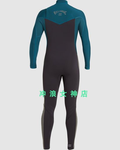 新品Billabong3/2mm全身冲浪防寒服潜水服湿衣浮潜男surf wetsuit-图2