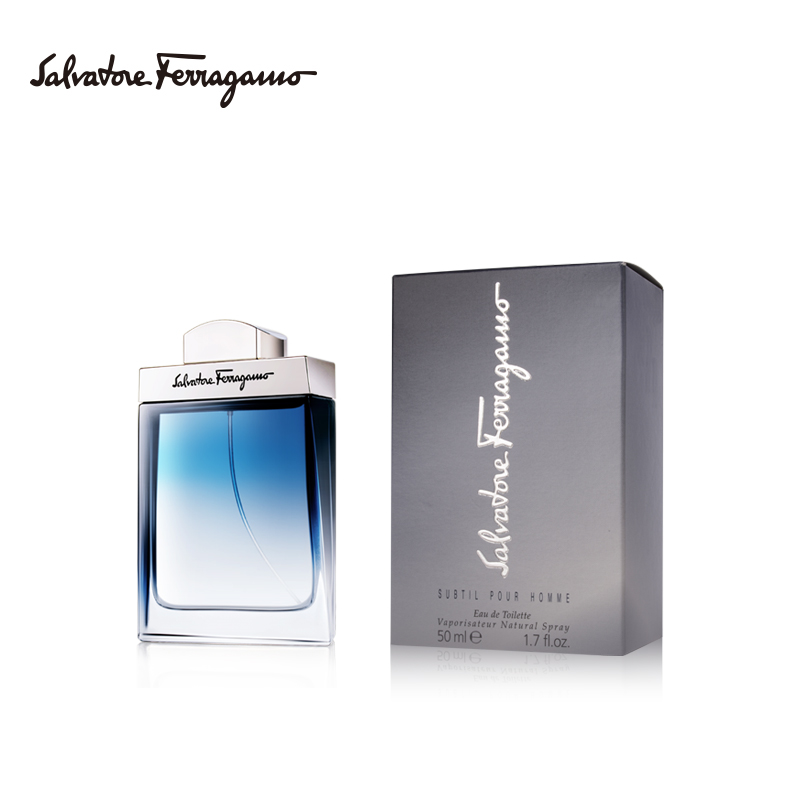 千色店旗舰店FERRAGAMO/菲拉格慕蓝色经典男士香水30ml持久淡香清新古龙水正品0