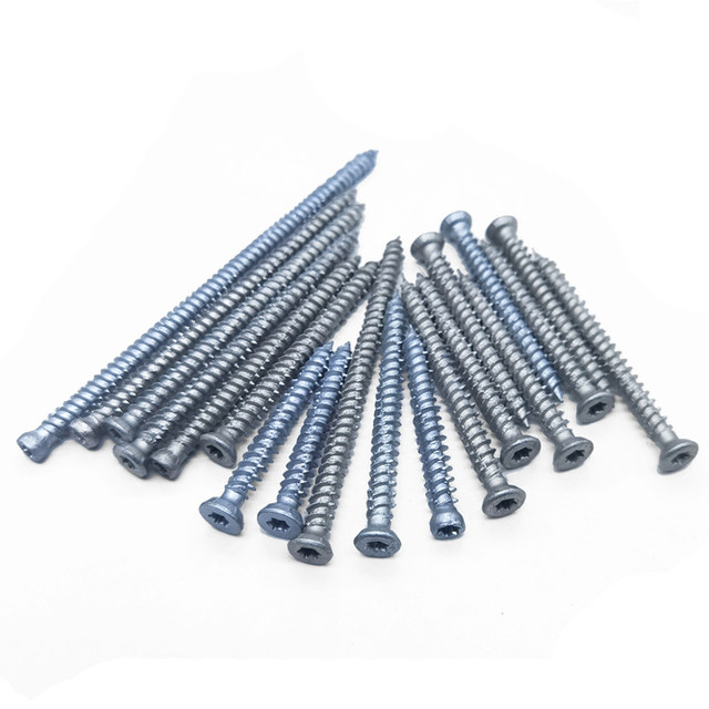 Lu Rut Bao door and window self-cut screw cement installation anchor bolt T30 plum blossom large head concrete broken bridge aluminum