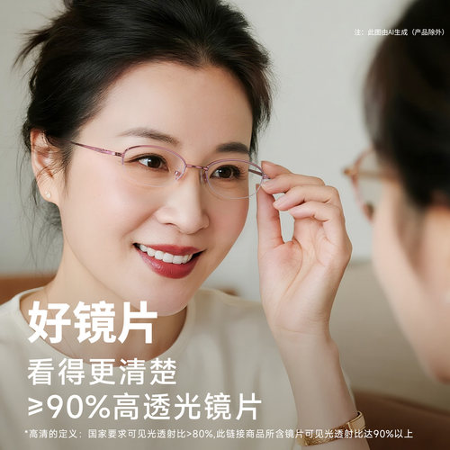 索柏老花镜女时尚高清防蓝光可选折叠便携式高档老人眼镜女士宝岛 - 图1