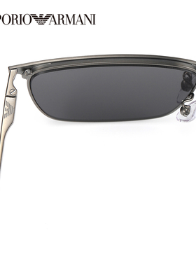 阿玛尼男士时尚方框墨镜