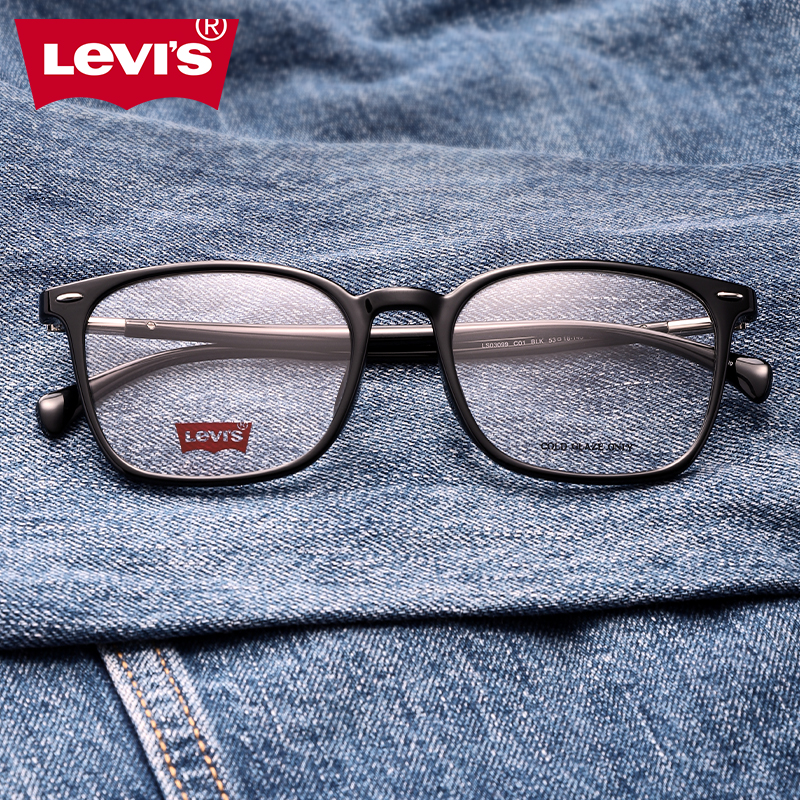 Levi’s 李维斯 LS03099 中性时尚光学眼镜架+目戏1.60防蓝光镜片（可配近视）天猫优惠券折后￥298包邮 赠擦镜湿巾+防滑耳套+镜托+洗眼液