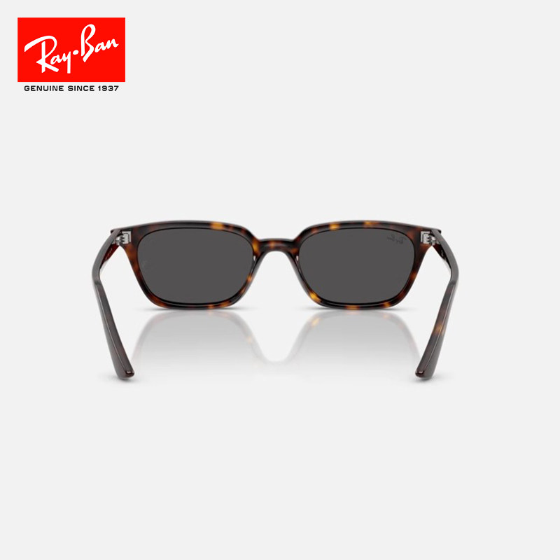 【全新上市】雷朋墨镜时尚枕形防晒墨镜男女窄框太阳镜0RB4456F - 图2