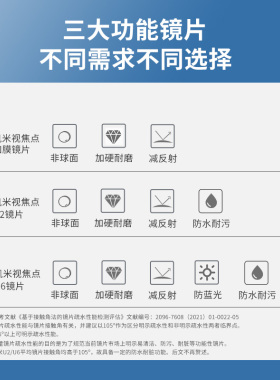 视焦点镜片凯米可选定制