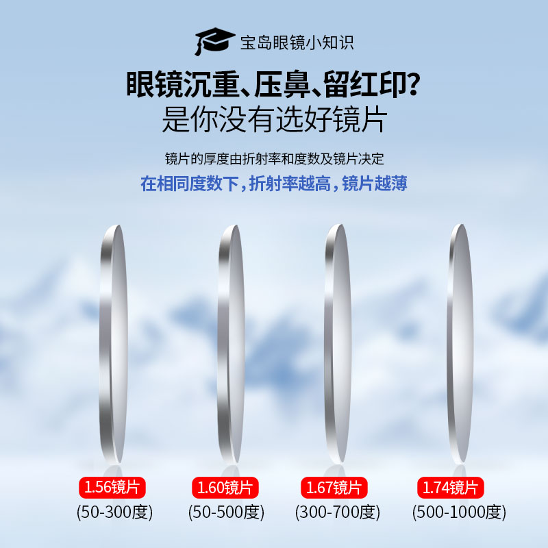 宝岛眼镜官方旗舰店目戏防蓝光辐射近视眼镜可配度数网红大框平面眼睛框架男女潮定制0