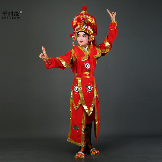 Opera Hua Mulan Henan Opera Generals Improved Style Costumes