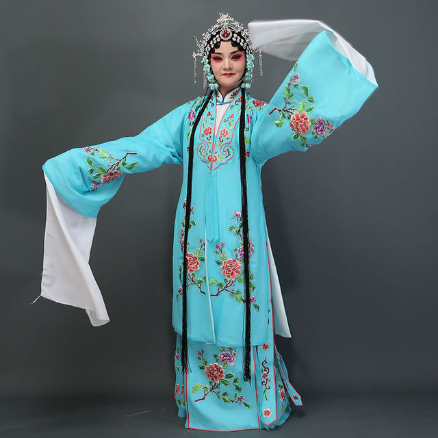 Ping Liyuan Drama Hua Dan Water Sleeves Professional Stage Tsing Yi