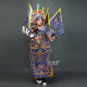 Peking Opera men rely on national opera martial artists costumes and generals rely on flags and young actors facial makeup costumes and overlords rely on big men rely on big men