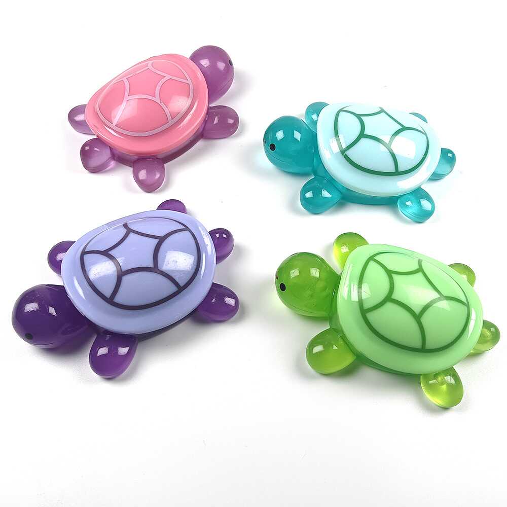 12厘米巨无霸夜光乌龟抖音同款装饰对对碰摆件海龟发光玩具礼物