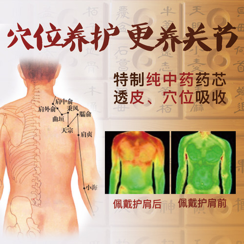 505神功护肩肩胛关节寒凉屈伸不利活动不便发木不适坎肩 - 图1