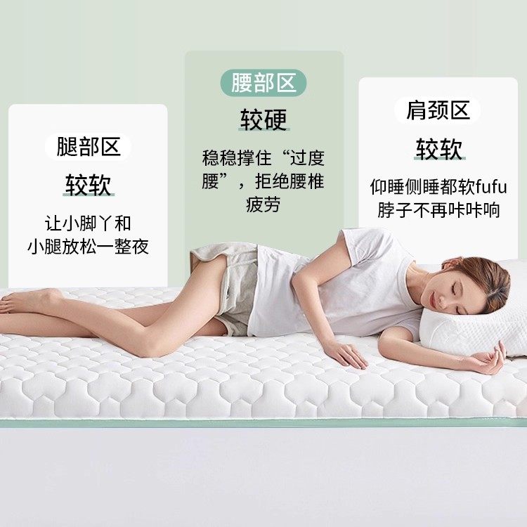 乳胶记忆棉床垫软垫家用卧室榻榻米垫子学生宿舍租房专用加厚床褥,淘宝优惠券,粉丝福利购,淘宝优惠卷