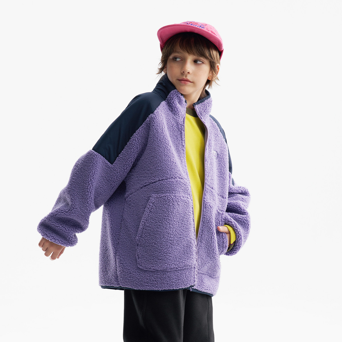 [VIP]MQD童装男童加厚仿羊羔绒外套20255冬装新款儿童保暖撞色立,淘宝优惠券,粉丝福利购,淘宝优惠卷