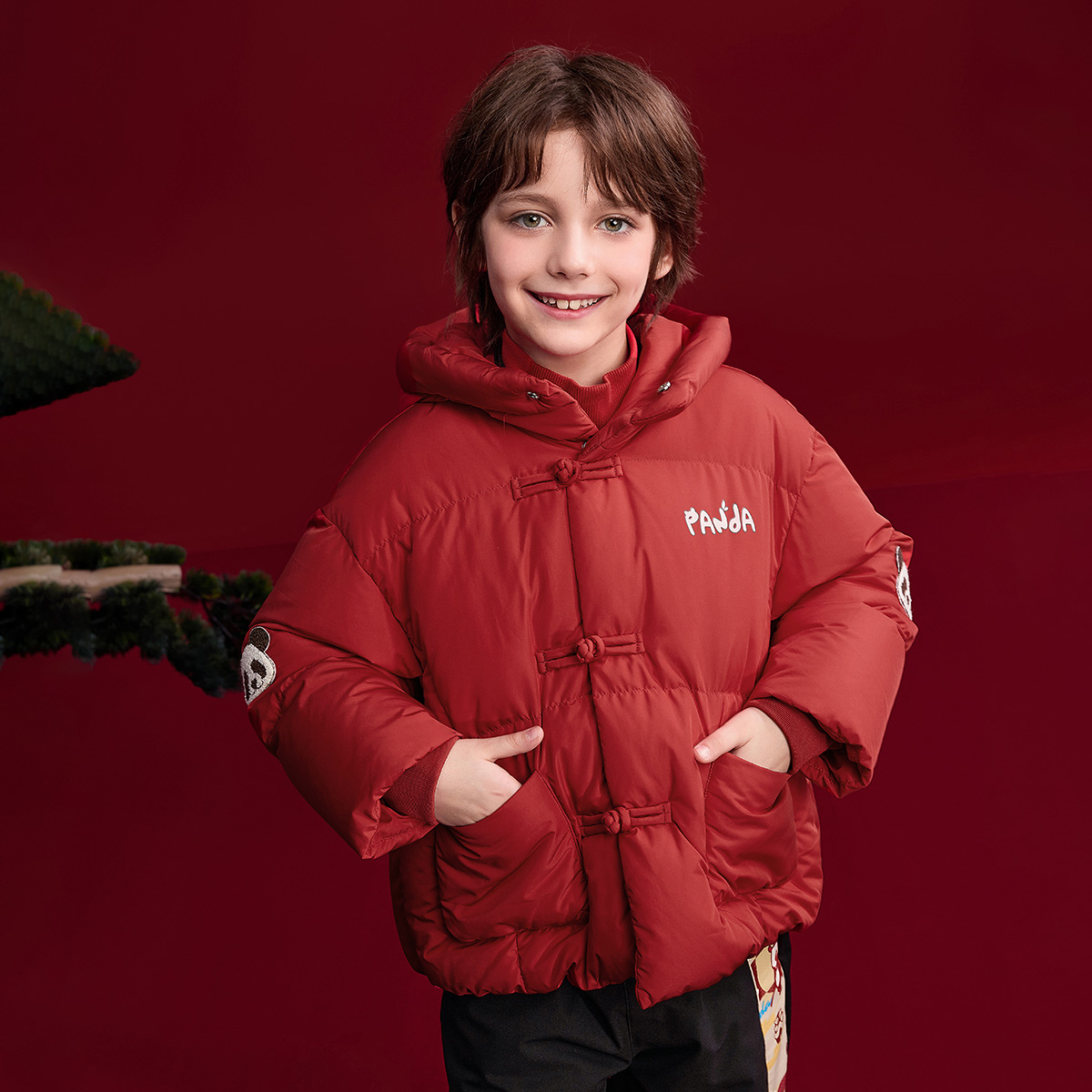 【三防】MQD女童羽绒服2025冬季新款儿童加绒加厚外套男童新年装 - 图2