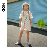 Платье, летняя юбка, детская мультяшная летняя одежда, детская одежда, в западном стиле, в корейском стиле