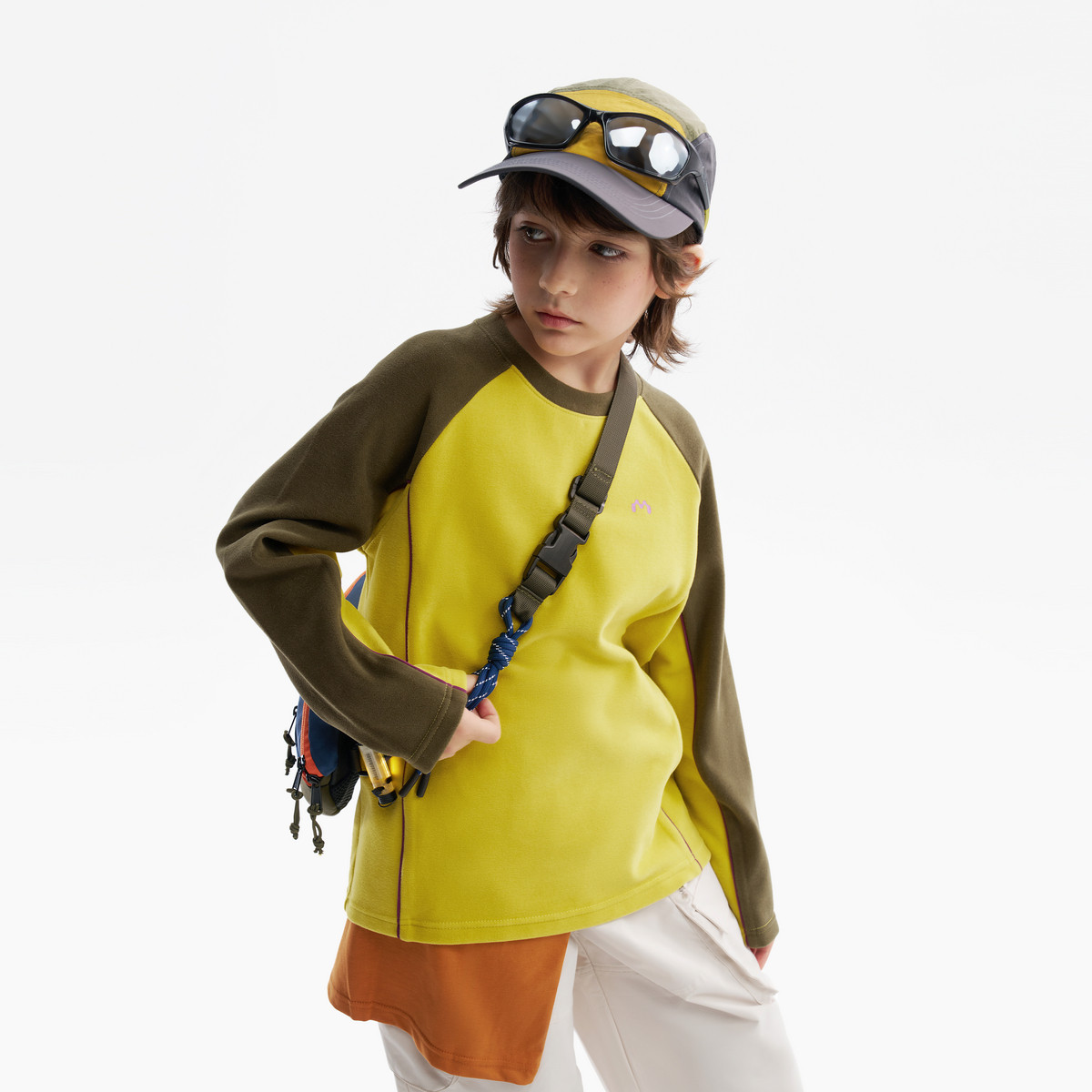 【蓄暖】MQD童装儿童德绒打底衫2025秋冬新款男女童撞色长袖T恤,淘宝优惠券,粉丝福利购,淘宝优惠卷