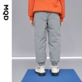 Штаны с пухом, летняя одежда, джинсы с начесом, зимние детские удерживающие тепло повседневные брюки