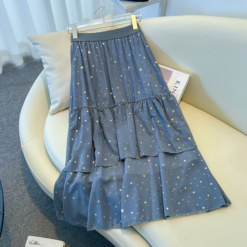 2025夏天新品300斤特大码女装蛋糕裙270胖mm韩版亮片A字半身裙240,淘宝优惠券,粉丝福利购,淘宝优惠卷