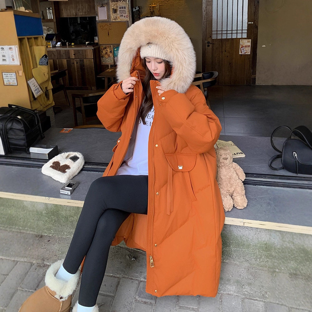 2025冬装新品300斤大码女270胖mm韩版宽松显瘦白鸭绒狐狸毛羽绒服,淘宝优惠券,粉丝福利购,淘宝优惠卷